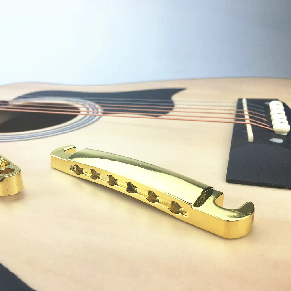 

Zinc Alloy Guitar Bridge Electric Guitar Accessories Durable Electric Guitar Bridge Necessary Guitar Supplies Devices