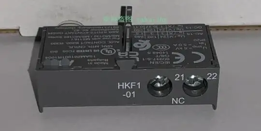 5PCS/LOTS HKF1-01 HKF1-11 Front mounted auxiliary contacts