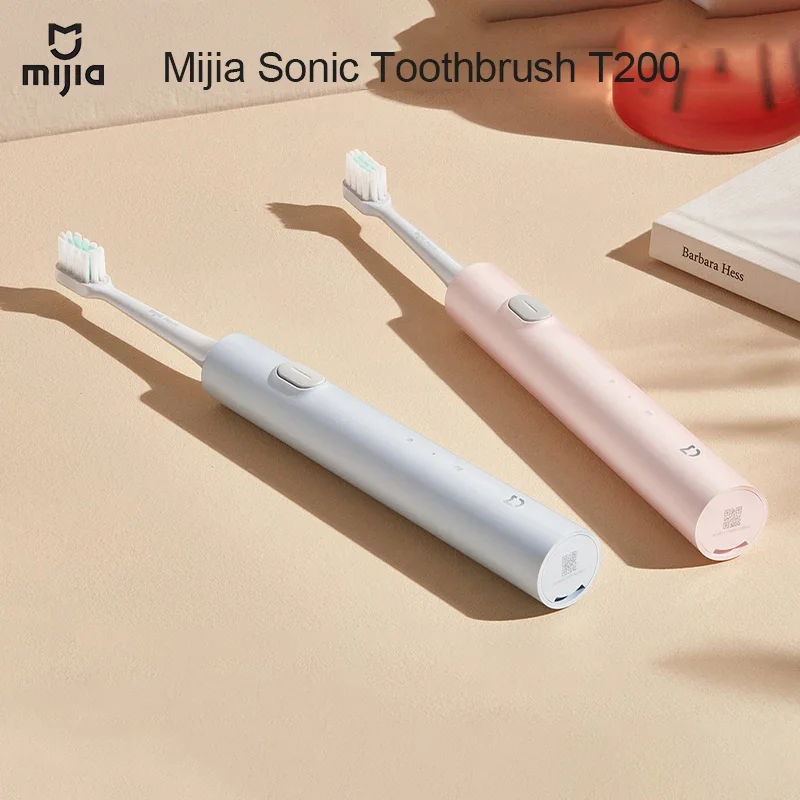 Original Xiaomi Mijia T200 Sonic Electric Toothbrush - Teeth Whitening Ultrasonic Vibrating Smart Tooth Brushes IPX7 Waterproof