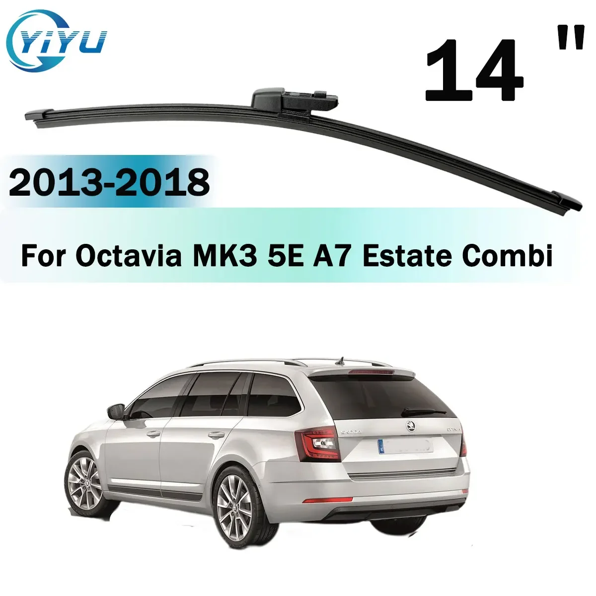 11" Car Windshield Windscreen Rear Wiper Blade For SkodaOctavia MK3 5E A7 Estate Combi 2013-18  Rear Wiper Blade Car Accessories