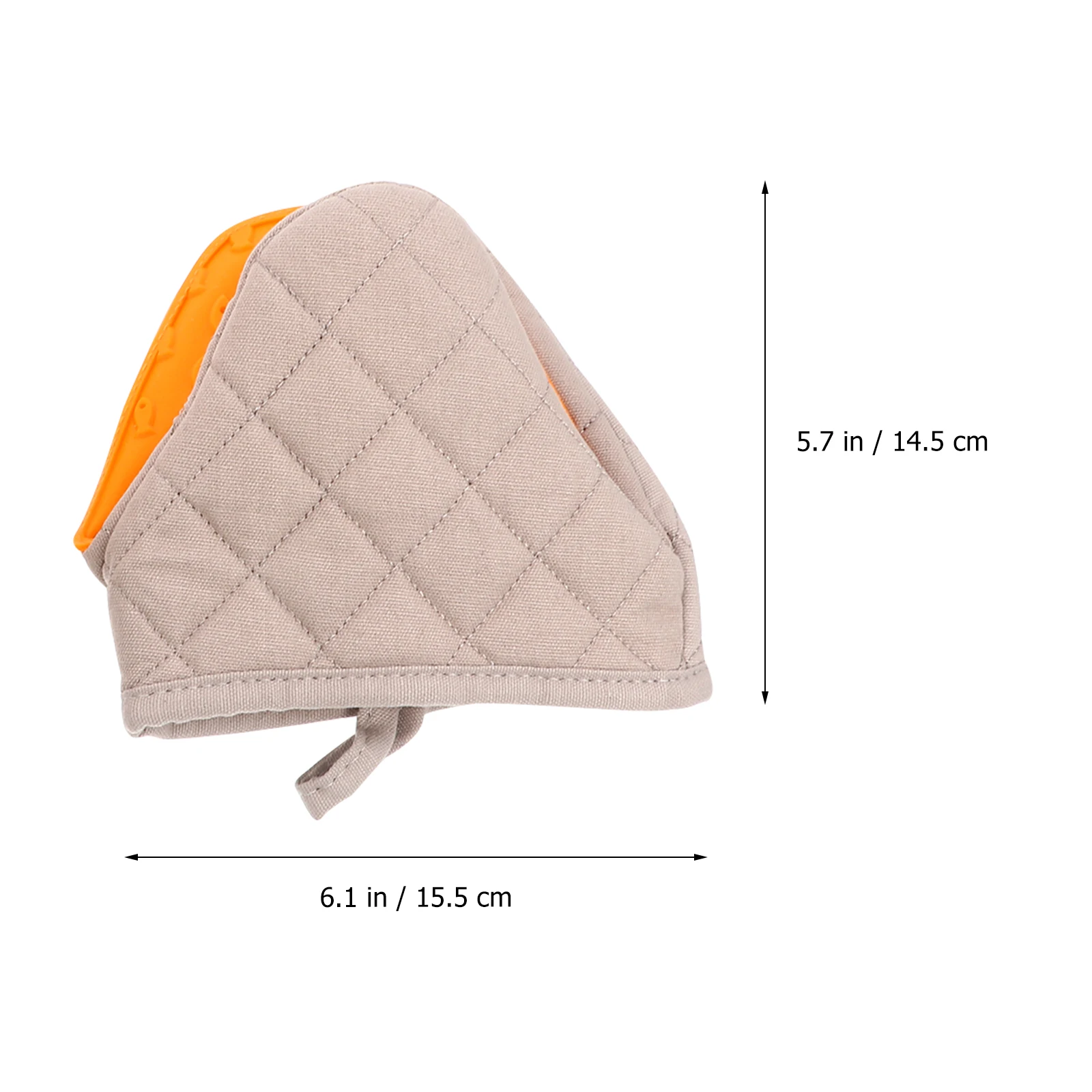 

2Pcs Heat Resistant Mitts Silicone Oven Gloves Cooking Accessories Kitchen Tools Microwave Safe Non Slip Mitts