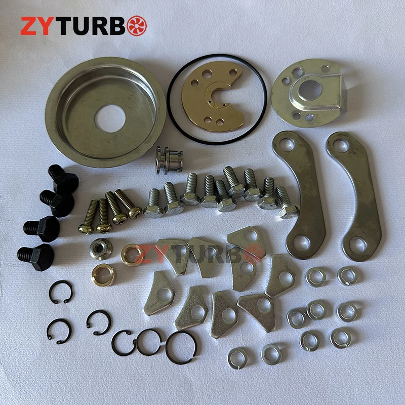 طقم تصليح أجزاء توربو HT12 HT10 مجموعات إعادة بناء لنيسان تيرانو نافارا مجموعات خدمة الشاحن التربيني #4