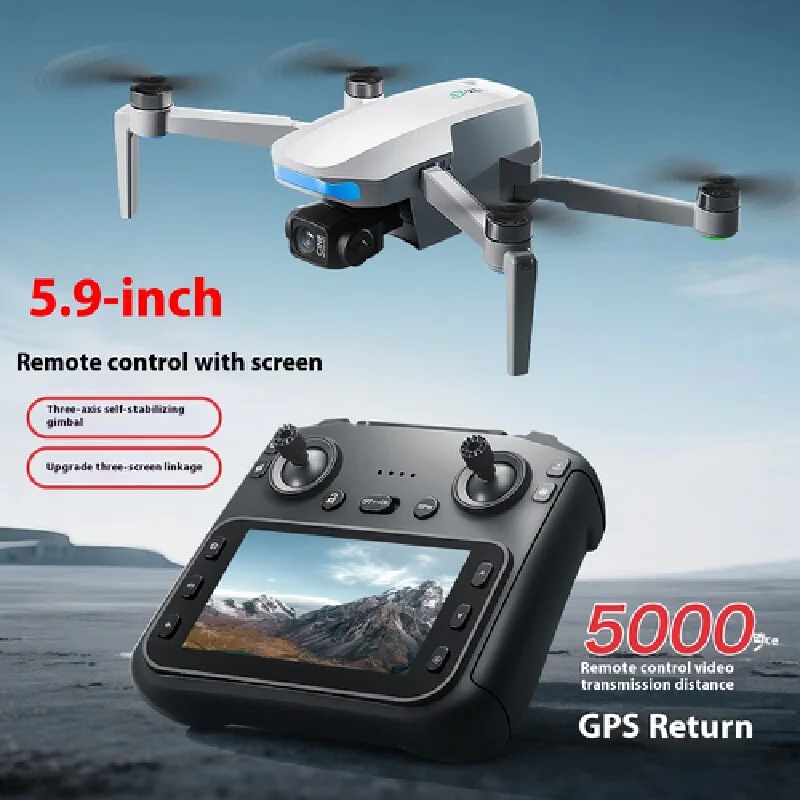 S-X1 HD 4K 5G дрон трехосный подвес GPS аэрофотосъемка интеллектуальное предотвращение препятствий четырехосевой самолет с дистанционным управлением