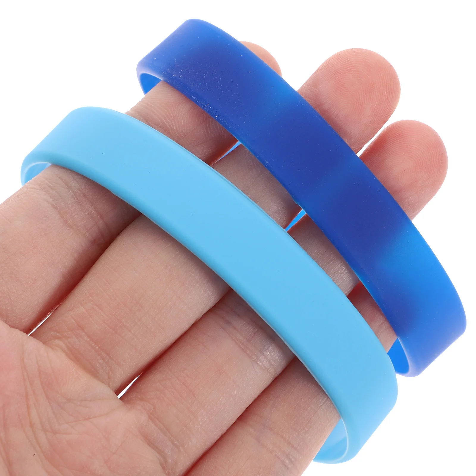 

24Pcs Silicone Bracelets Smooth Colorful Wristbands Lightweight Supple Stretch Bands for Daily Wear Unisex Comfort Fit