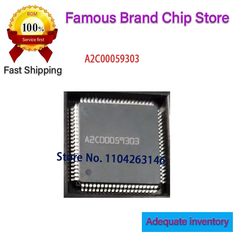 5~10pcs  ATIC99 C4 OP1 A2C00059303 ATIC99C4 0P1 QFP80  L9302AD L9302 L9302-AD QFP64