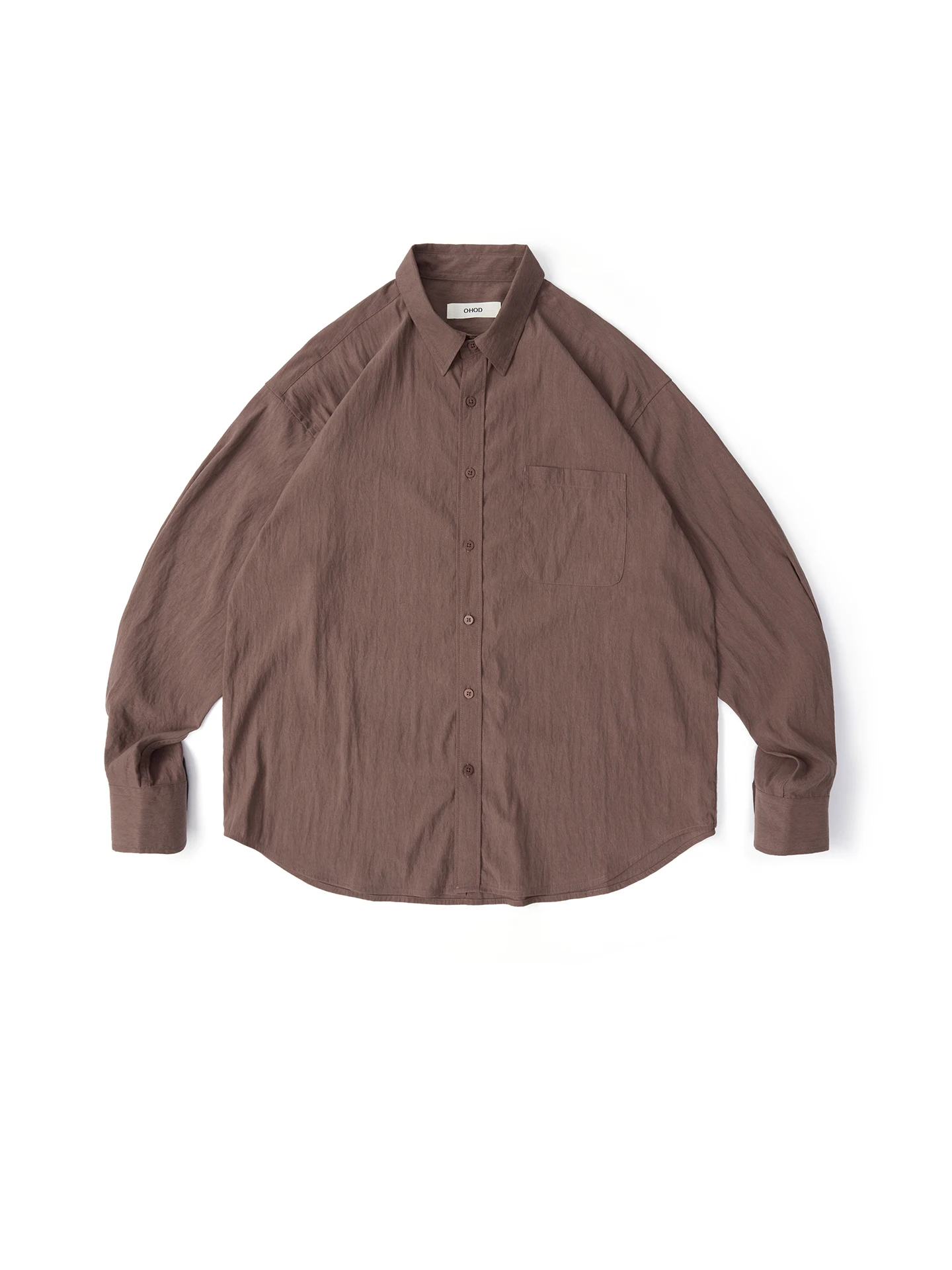 

Retro Japanese Sle Color Texture Pleated Collar irt Spring Casual Couple's Open Cardigan Long Sve Youth Faion