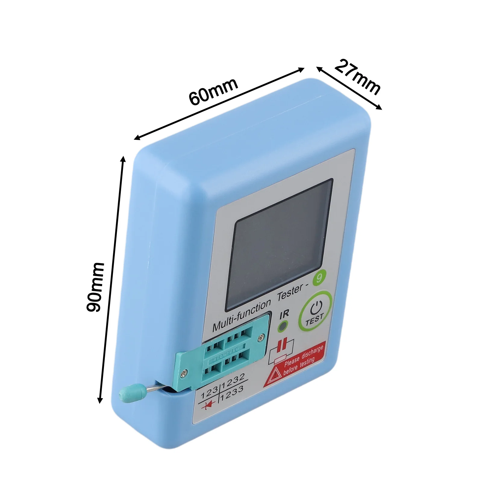 Component Tester Multimeter For DIY Projects 0.01 50M Battery Tester Automatic Component Detection Fast Testing Speed