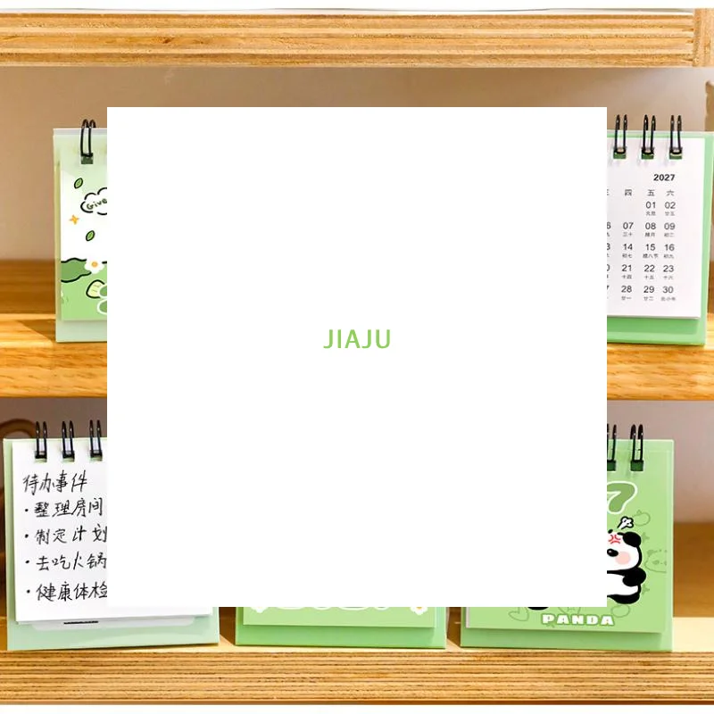~2027 Desk Calendar Mini Portable Travel Calendars Perfect For Home Office School Daily Schedule Planning Home Decor
