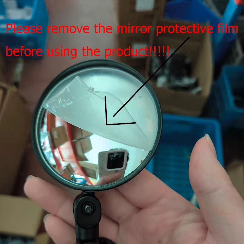 1PC Bicycle Rearview Mirror Electric Scooter Rear View Mirror For Xiaomi Scooter Back Mirror Rearview for Ninebot Bike Accessory