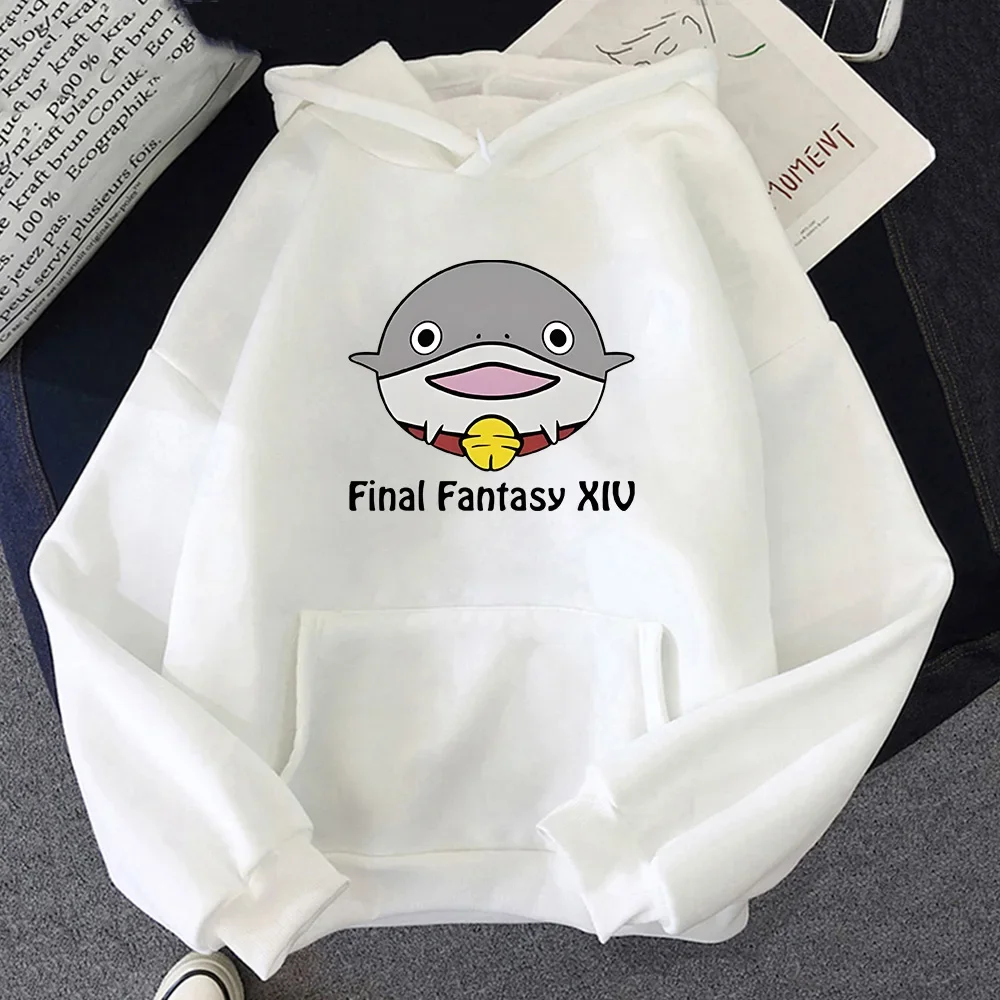 Hot Game Final Fantasy XIV Sweatshirts Stick Figures Printed Hoodies Comic Kawaii Clothes Female/male Fashion Fleece Pullovers