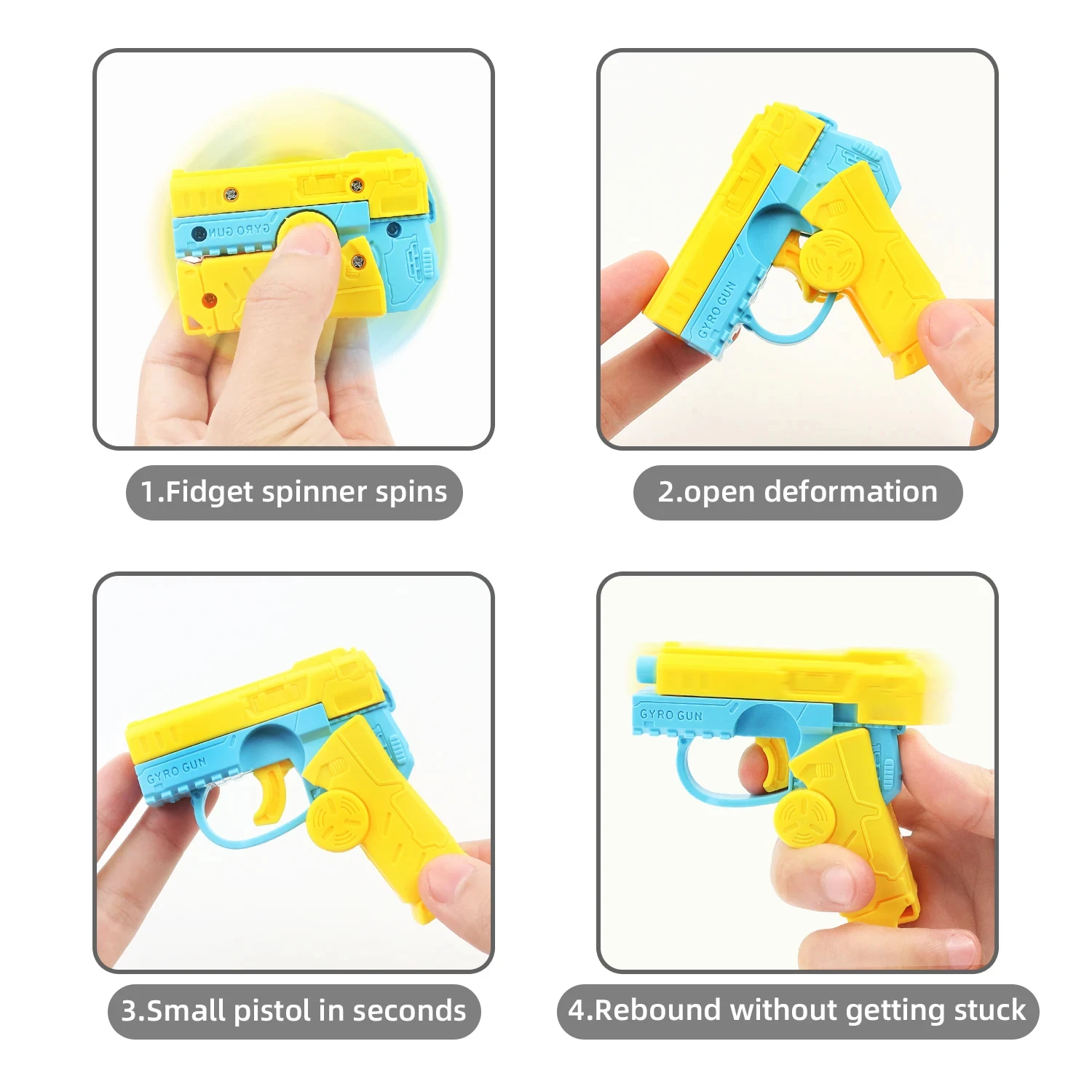 Brinquedo 2 em 1: Fidget Spinn - Cosplay Prop avaliação e preço