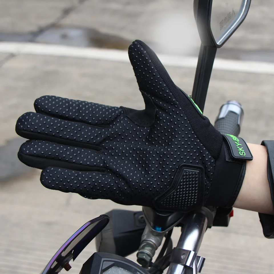 New Motorcycle Gloves For Men Women Moto Autumn Motocross Racing Motorbike Bicycle Protective Gears Spring Summer Black Glove