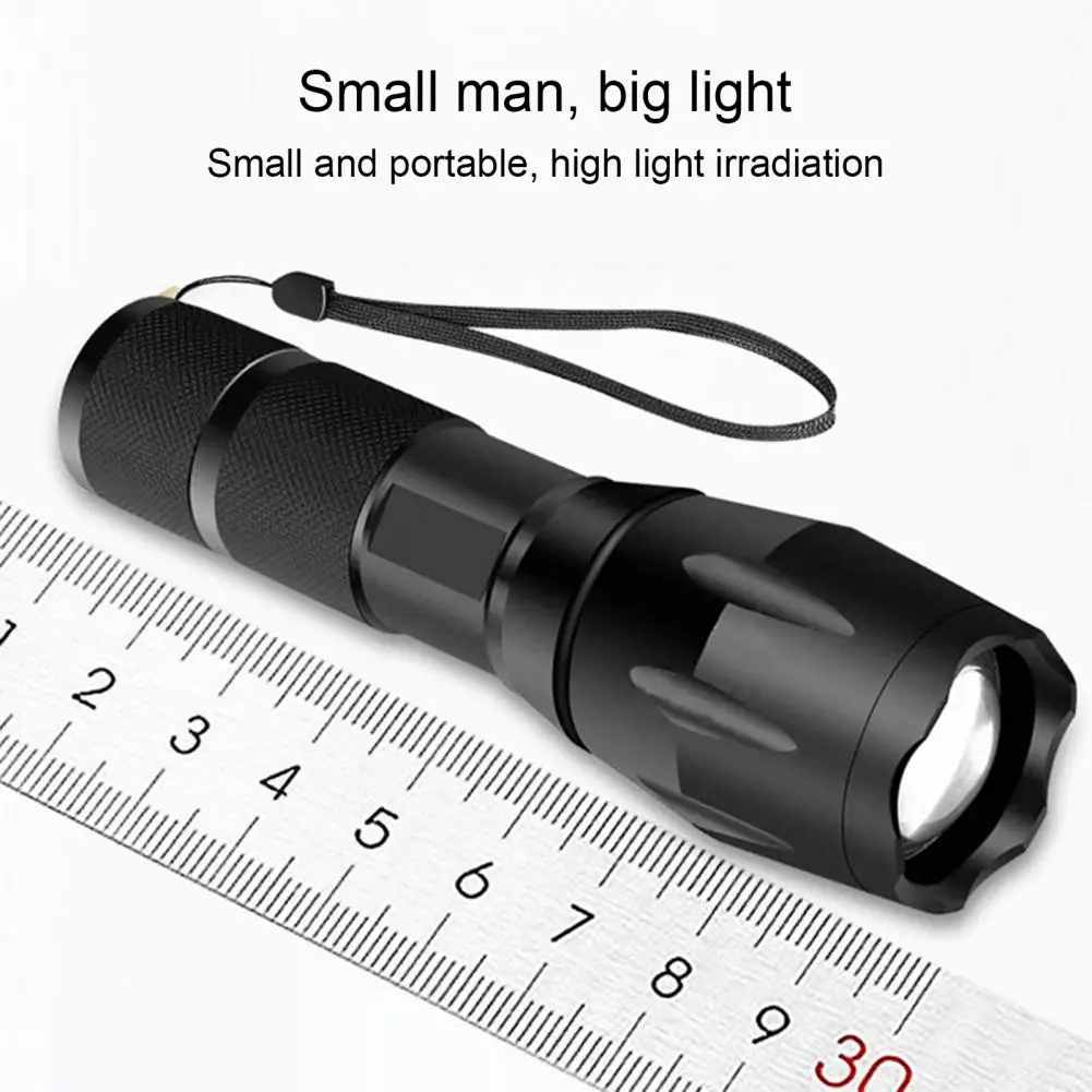 High Lumens Flashlight Strong Flashlight High Lumens Rechargeable Camping Flashlight Waterproof Portable Mini Led for Outdoor