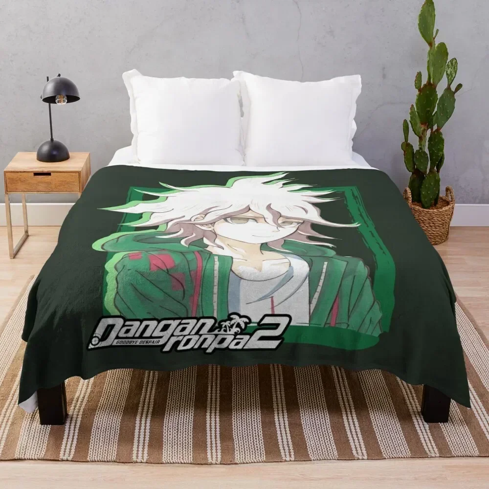 

Nagito Komaeda Danganronpa 2 Throw Blanket Luxurious Soft Blanket Holiday Gift for Family