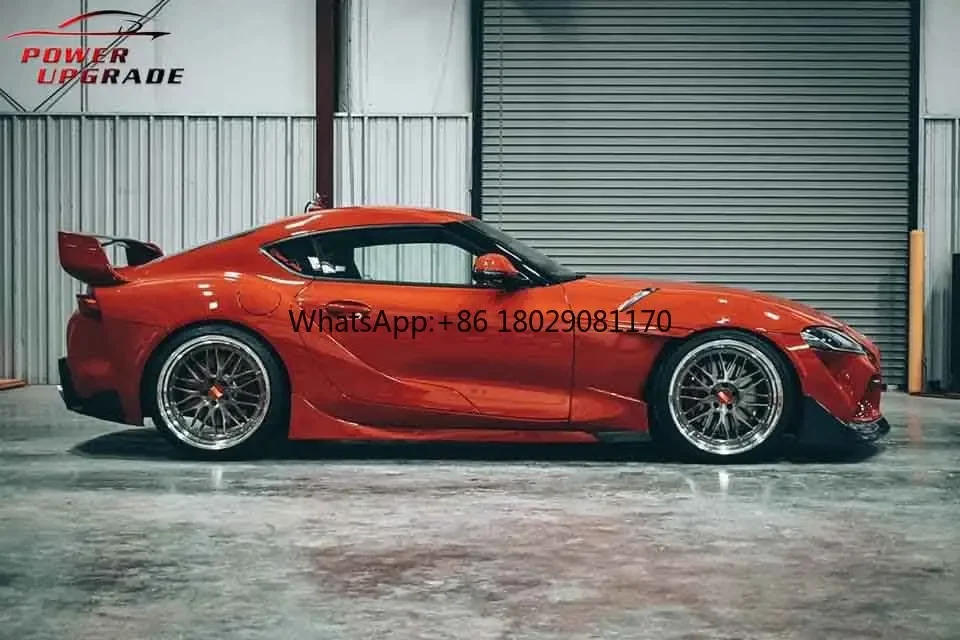 Grosir Fender sisi serat karbon untuk Toyota Gr Supra A90 A91 Mk5 Evs Style Fender depan Fender Cf reparasi mobil