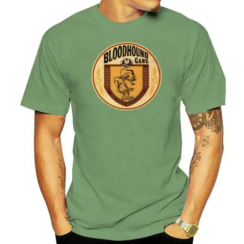 New BLOODHOUND GANG ONE FIERCE BEER COASTER Men's T-Shirt Size S-2XL-4XL-5XL Male Female Tops TEE Shirt