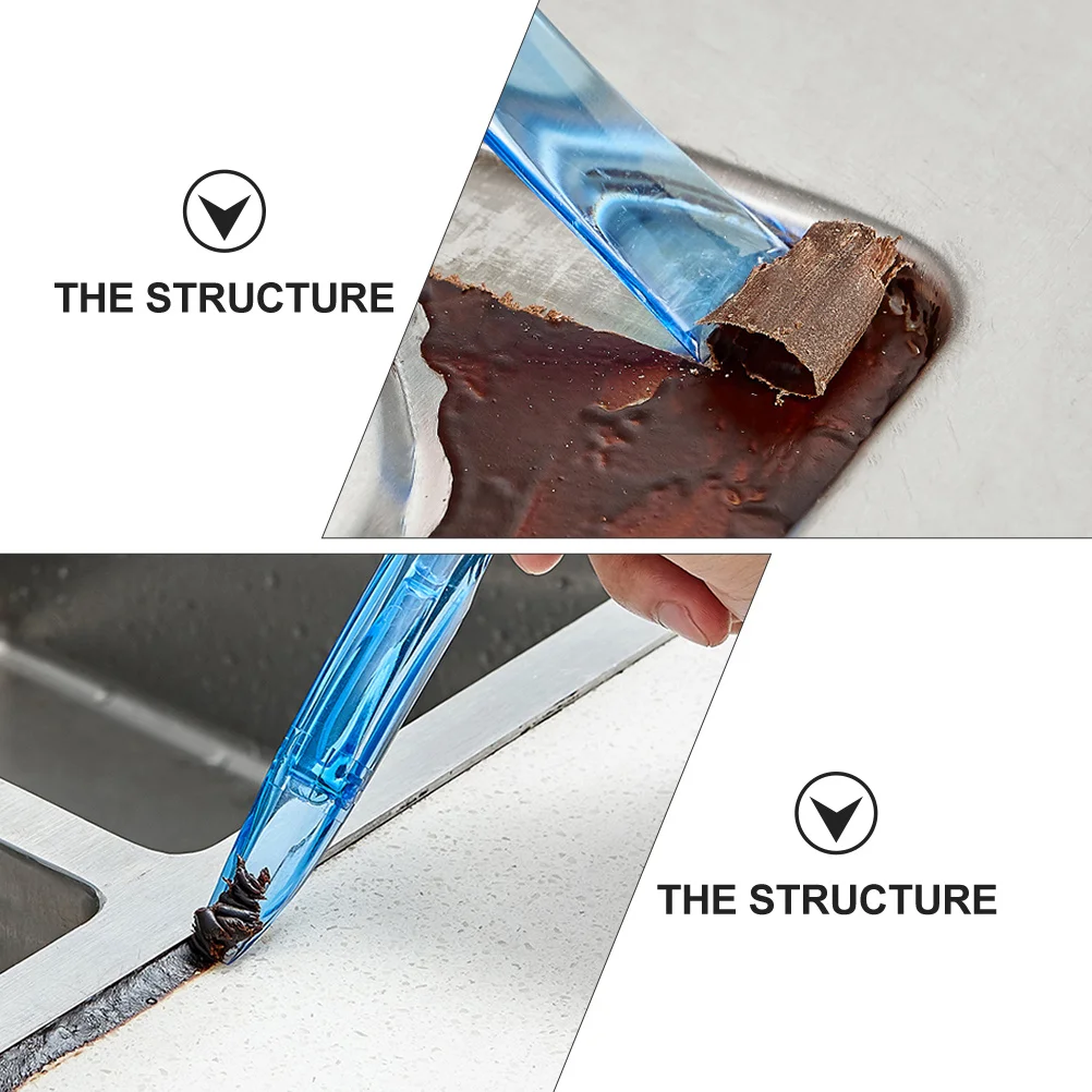 

2Pcs Cleaning Spatula Stove Scraper Groove Gaps Multi-Purpose Kitchen Tool Groove Gaps Scraper Multi-Purpose Clean Shovel