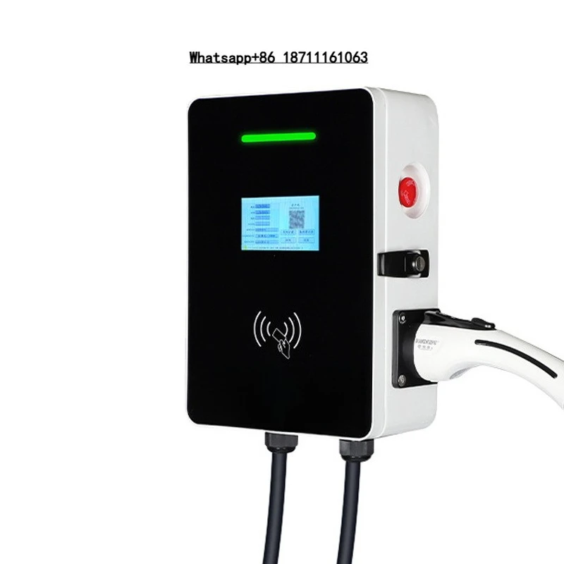 Portable Ev Charger Wallbox 7kw 22kw New Energy Electric Vehicle Charger Waterproof Electric Type2 for Ac Ev Charger Station