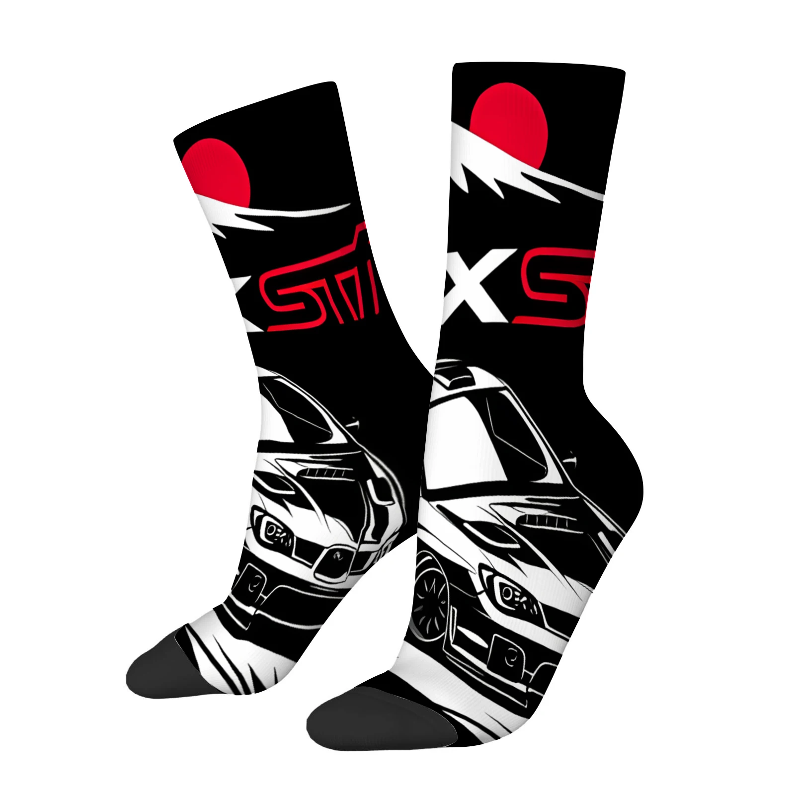 

Унисекс носки с ретро-принтом тропических растений, винтажные повседневные хлопковые длинные носки, модные носки на каждый день