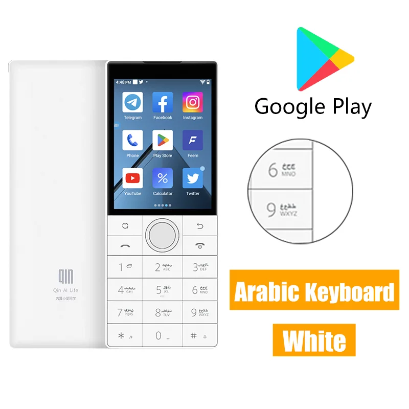 Duoqin F22 Android 11 Google Version MTK6739 1700mAh 2G 16G Mini