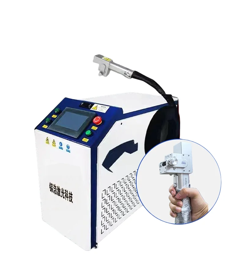 

High-Powered Pulsed Fiber Laser Cleaning Machine New Stainless Steel Aluminum Handheld Industrial Intelligent Pulse
