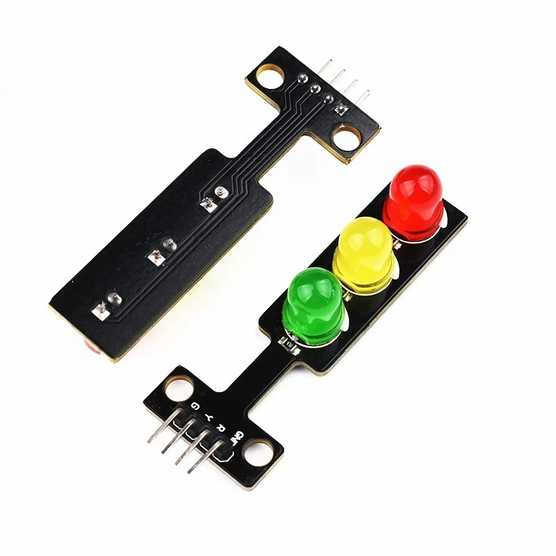 10pcs LED Traffic Lights Light-Emitting / Digital Signal Output Traffic Light Module For arduino