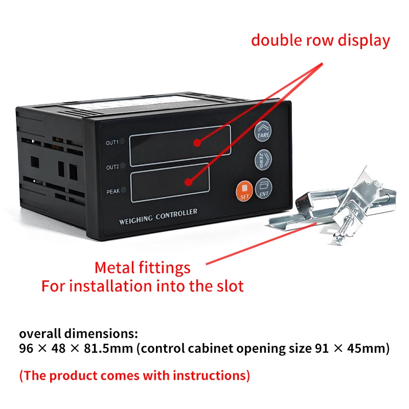 KV-3A High Precision Planar Diaphragm Load Cell 25mm Force Weight Sensor with Digital Display Industrial Automation Test Kit