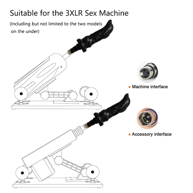 Autoamtic 3XLR секс-машина фаллоимитаторы приспособления для стимуляции точки G пенис секс-игрушки для женщин машина для любви массажные аксессуары