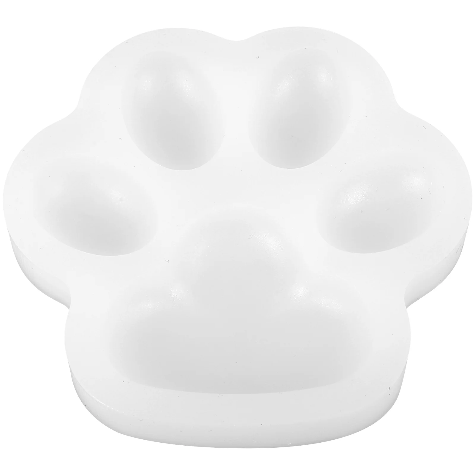 Paleta de colores de pata de gato, bandejas de pintura de silicona para pintura acrílica, Mini paletas de acuarela