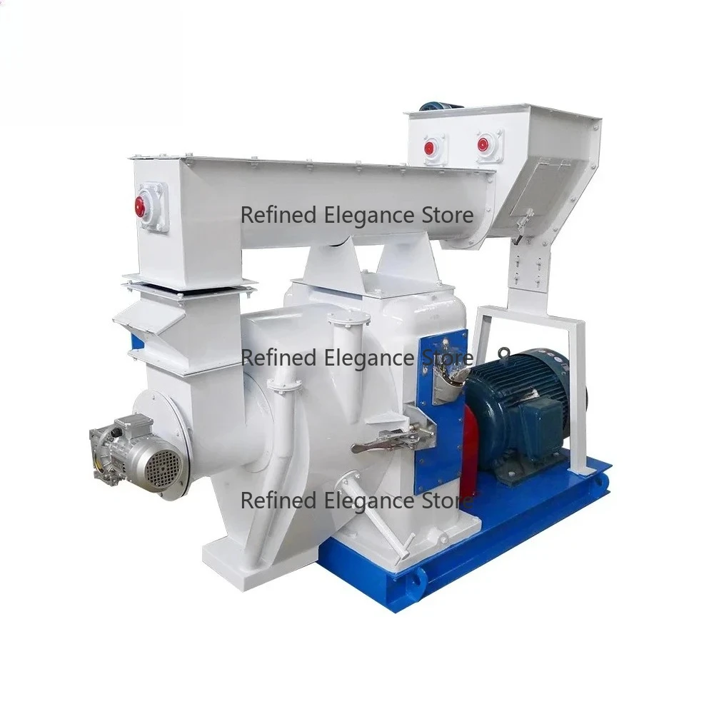 Industrial Wood Pellet Press Biomass Sawdust Pellet Plant Olive Tree Firewood Mill for Green Energy Production