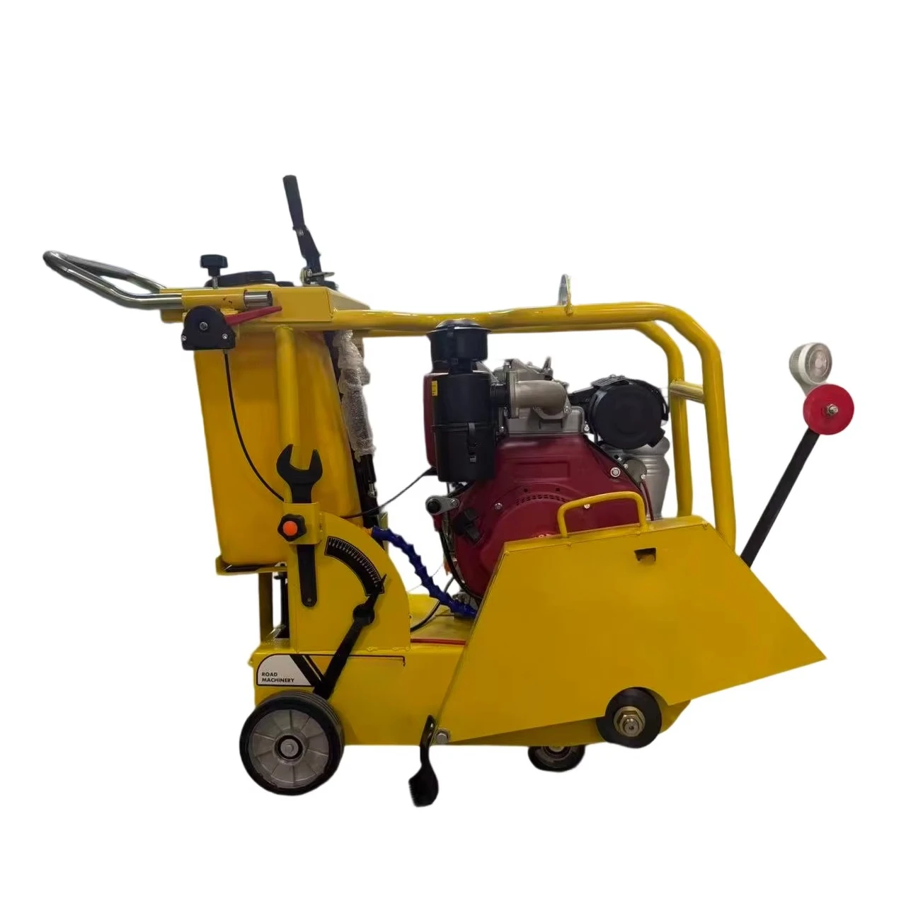 منشار أرضي محمول لآلة قطع الطرق الخرسانية عالي الجودة مع مكونات المحرك والأساسية #5