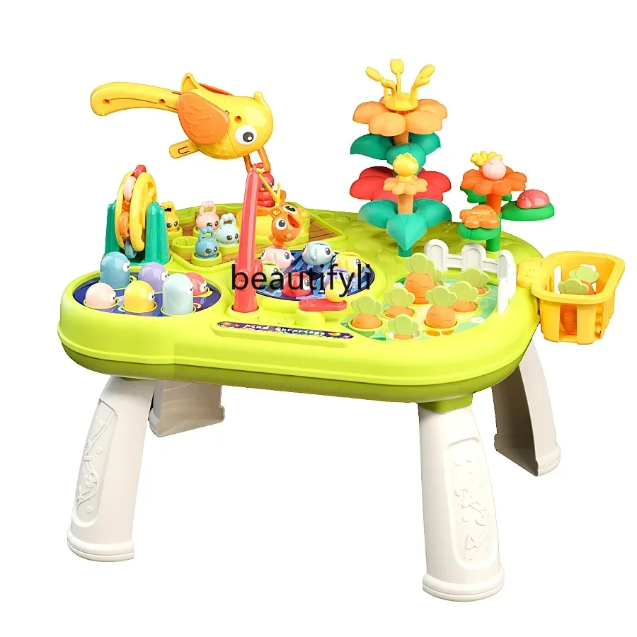 Babycadeau 0-1 jaar oude baby multifunctionele vroege onderwijsspeeltafel educatief speelgoed voor kinderen