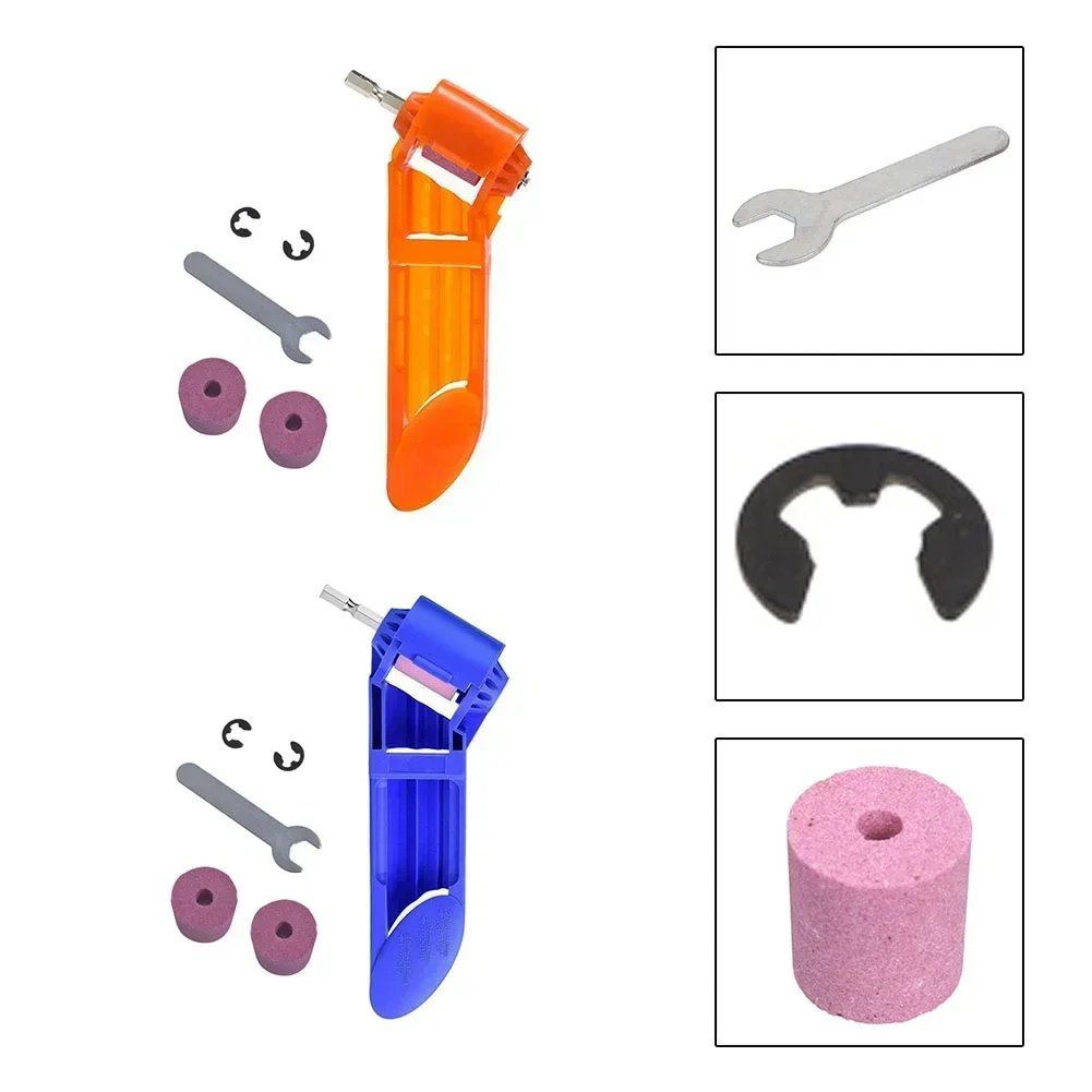 Afiador de broca corindo rebolo portátil para 2.0-12.5mm cabeça de bits para moedor elétrico broca polimento ferramenta elétrica