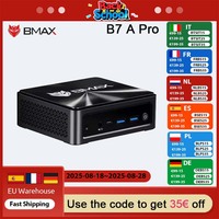 BMAX MaxMini B7 A Pro MIni PC AMD Ryzen 5 7430U AMD Radeon Graphics 16GB DDR4 512GB SSD Windows 11 WIFI 6