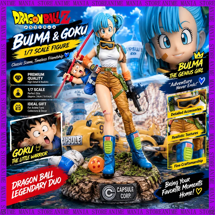 Nueva Figura de Bulma de Dragon Ball Z, Versión de Portada de Aniversario, Modelo Coleccionable de PVC, Regalo para Fans en su Cumpleaños