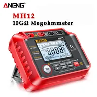 ANENG MH12 Ohm Tester Smart Digital Multimeter 50V-1000V Insulation Earth High Voltage Resistance Meter Tester Megohmmeter Tools