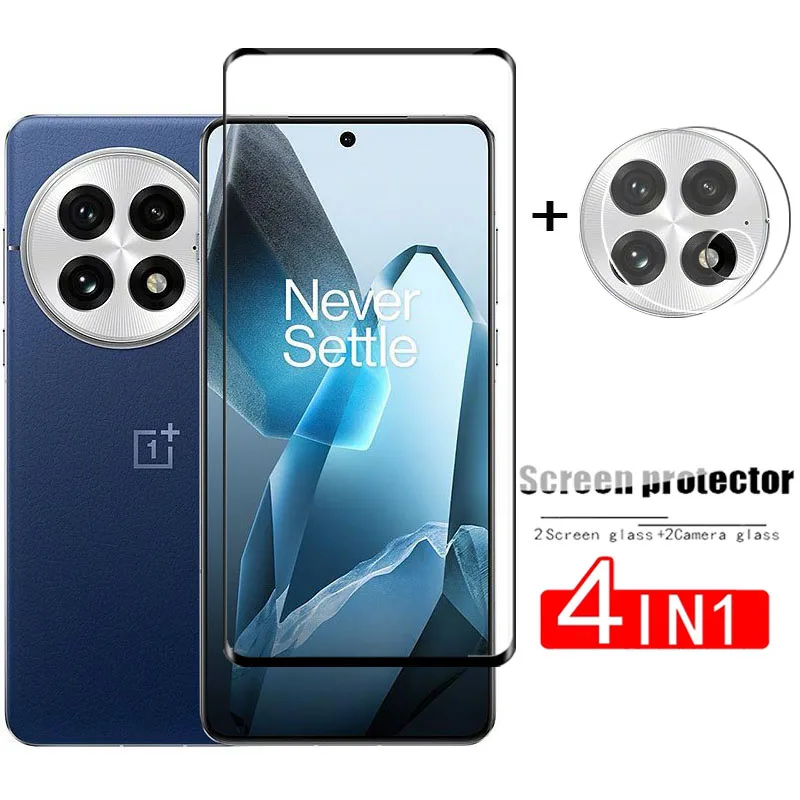 

2Pcs Cover Glass For Oneplus 13 Tempered Glass Oneplus 13 12 12R Screen Protector Protective Phone Lens Film Oneplus 13 Glass 3D