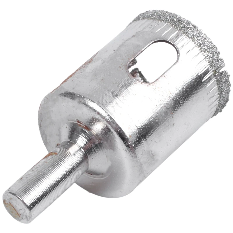 2Pcs 25Mm Glass Ceramic Tile Hole Saw Drill Bit Cutter