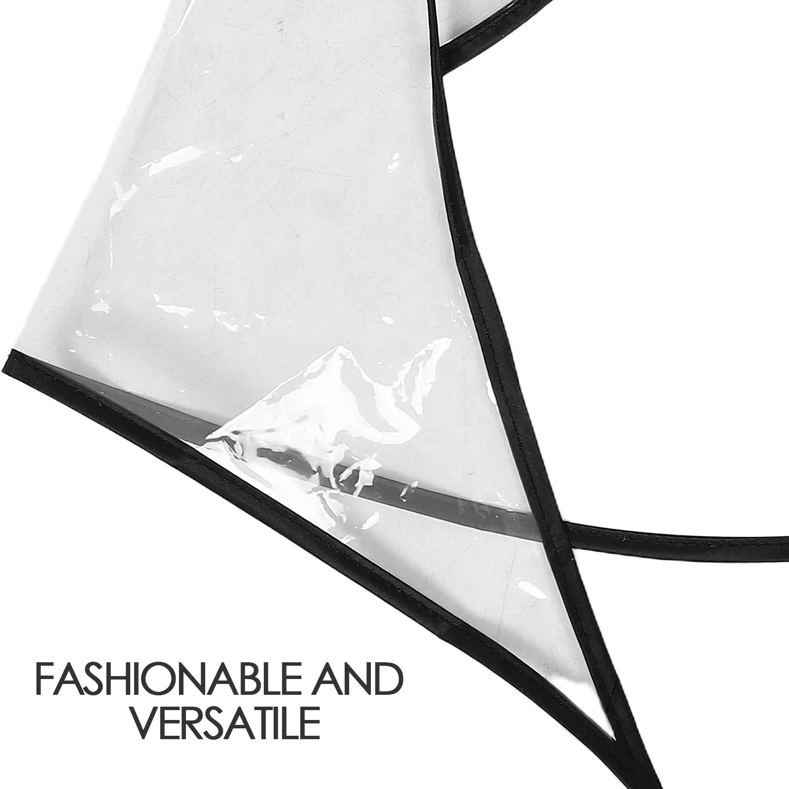 

2Pcs Waterproof Rain Bonnet Hat Clear Plastic Hair Protector for Women Stylish Lightweight Rain Hat for Travel Daily Use