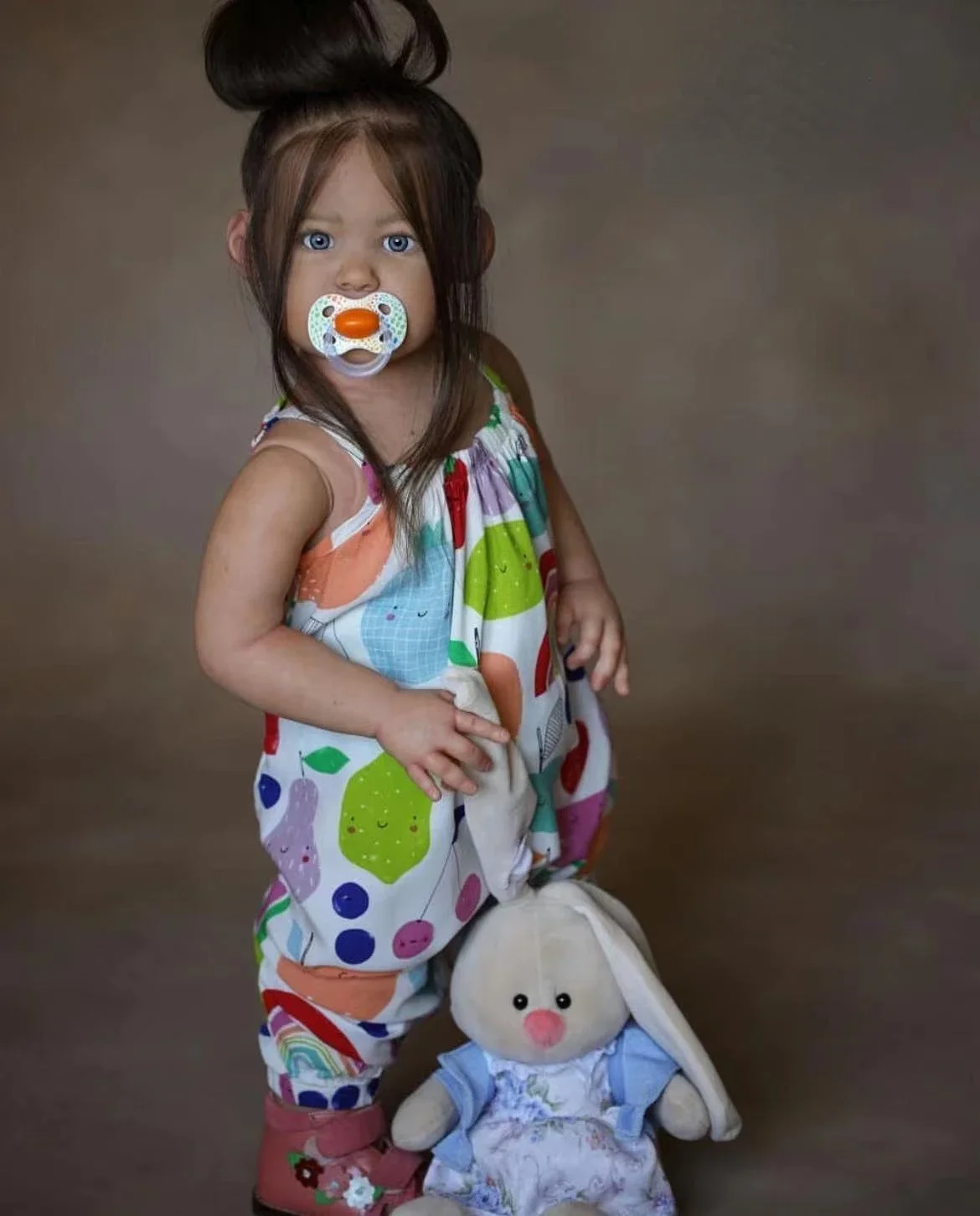 DLS dostosowana ograniczona dostawa 29-calowa lalka Reborn Baby Linh z ręcznie ukorzenionymi włosami już wykończona piękna ogromna dziewczyna