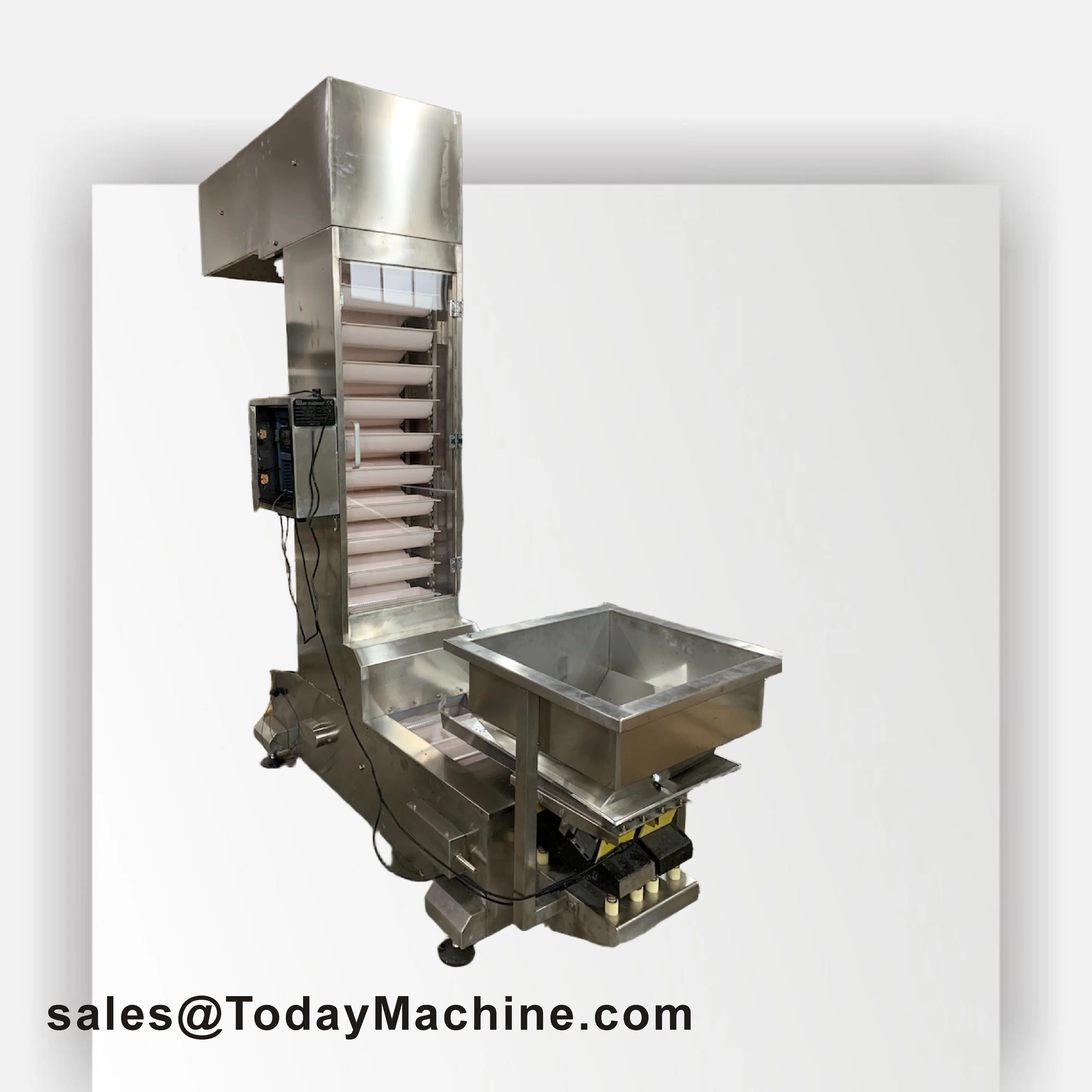 Customized Stainless Steel Elevator Z Bucket Conveyor Industrial Machinery Equipment