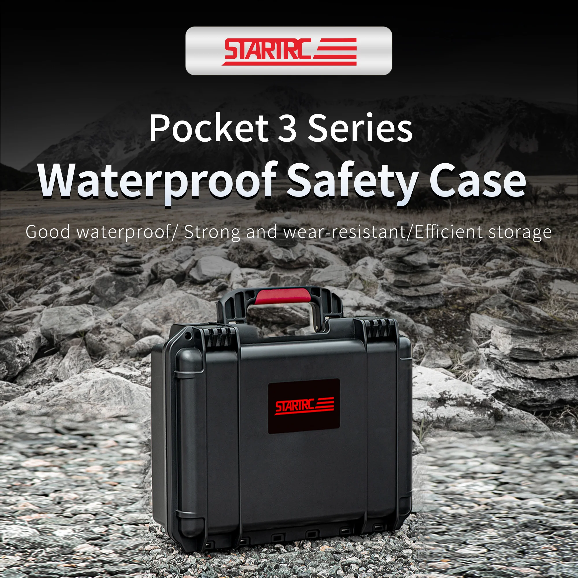 

Startrc Osmo Pocket 3 Parts Waterproof Carrying Case For DJI Pocket 3 Handheld Gimal Acccessoires