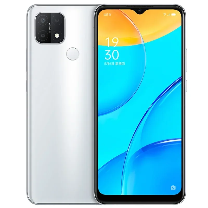 Oppo A15S/A35 4G LTE telefon komórkowy oprogramowanie sprzętowe na cały świat Android 10.0 6.52 "60HZ 13.0MP Face ID odcisk palca 4230mAh MediaTek Helio P35