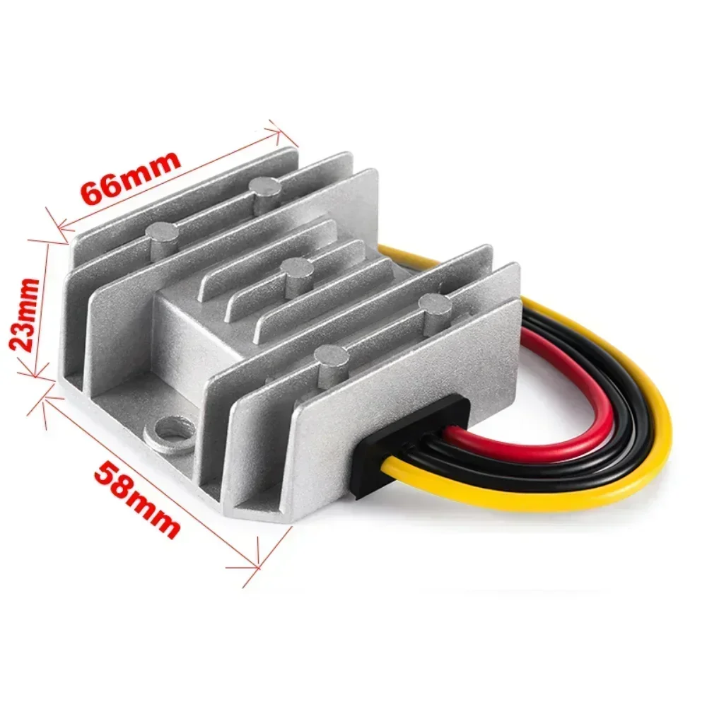 電圧レギュレーター24ボルトから12ボルト,ステップダウン,24 v〜12 v 5a 8a 10a,車のソーラーキャンドル用