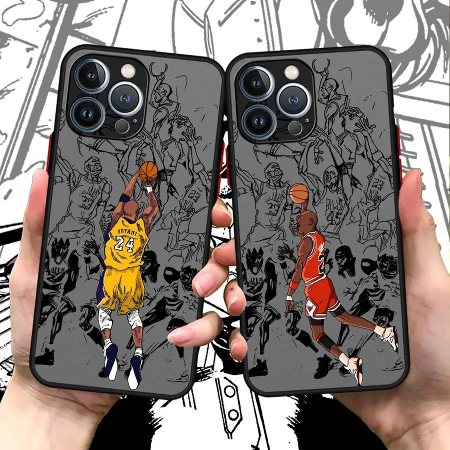 Cartoon Basketball Star Phone Case for Xiaomi Mi 14 12T Pro 11 Lite 12 13 Pro 9T 10T 13 Lite 11T 12T 12X 9T Pro Soft Cover