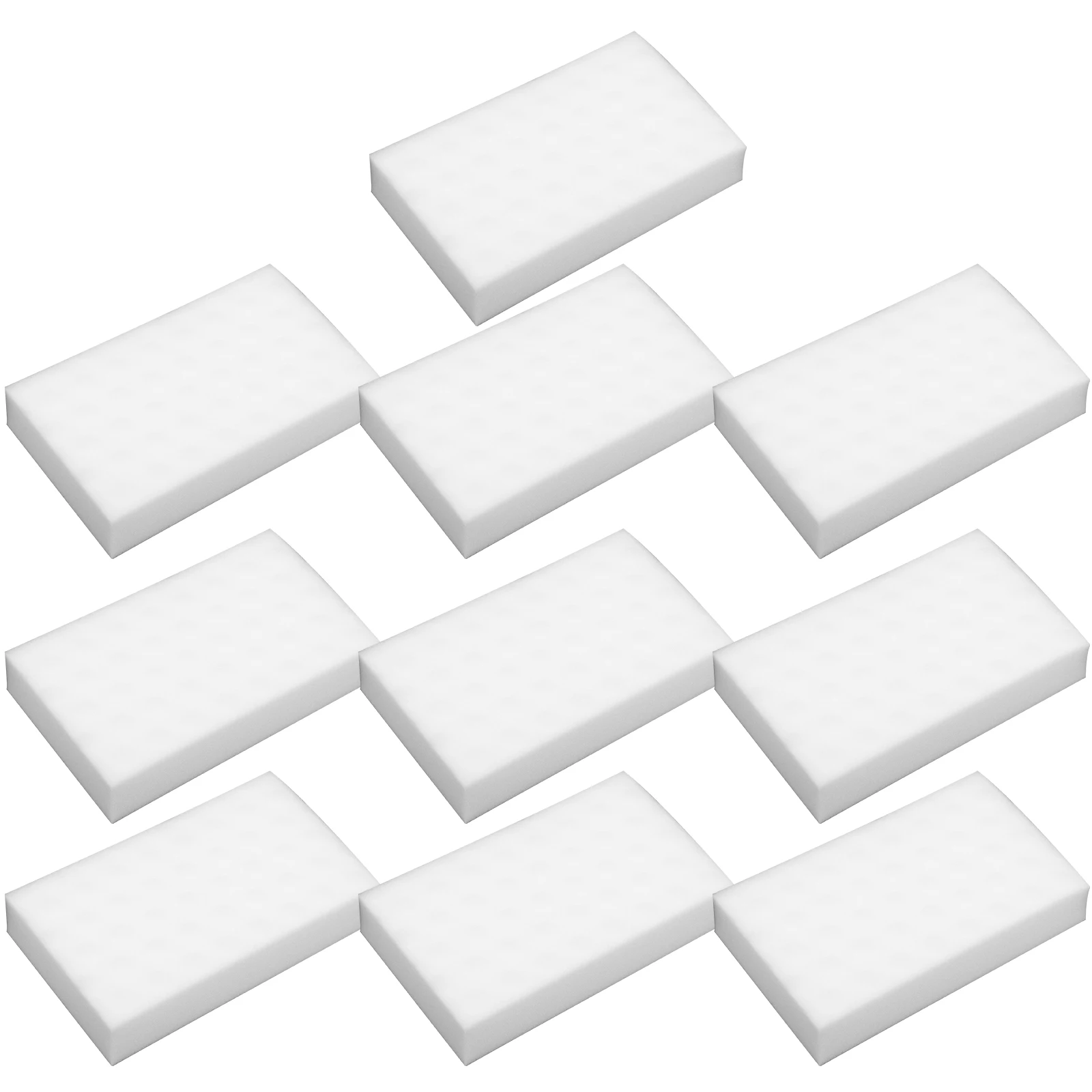 

10pcs Vinyl Record Cleaning Sponge 10x6x2cm Durable Material Debris Removal Dot Texture Prevents Scratches High Strength
