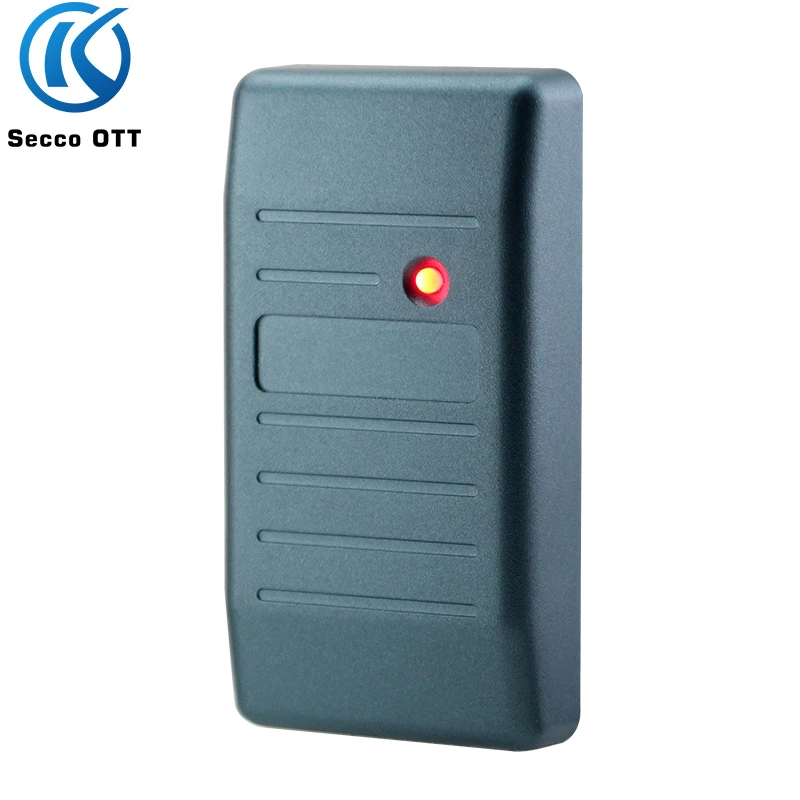 13.56MHZ/125KHZ Card reader device Waterproof Design Wiegand 26/34 Card Reader, Suitable For Access Control Systems