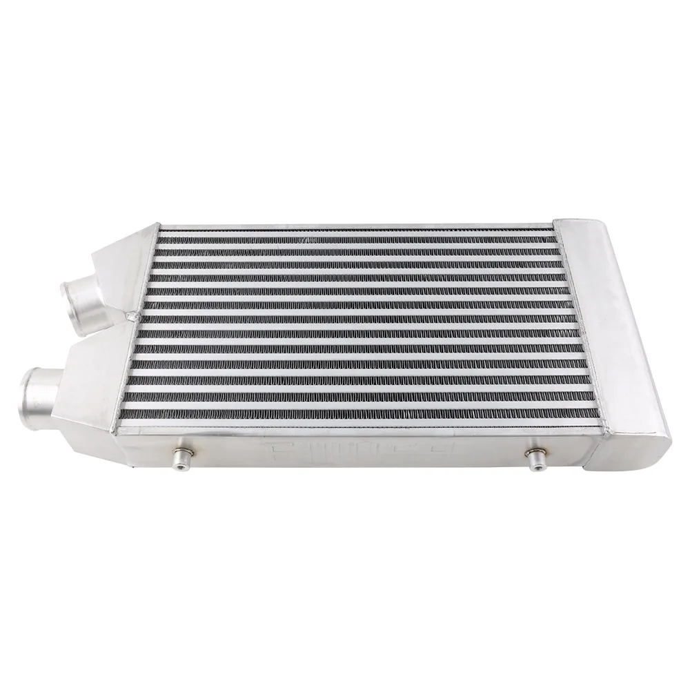 

OD=2.5"Universal Turbo Intercooler Front Mount 25x11x3 FMIC Aluminum 2.5" I/O Z-036A for Chevrolet Dodge Ford Mustang