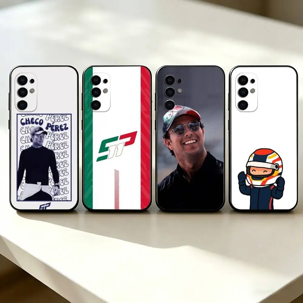 Driver number 11 S-Sergio Perez Phone Case For Samsung S25,S24,S21,S22,S23,S30,Ultra,S20,Plus,Fe,Soft Silicone Black Cover