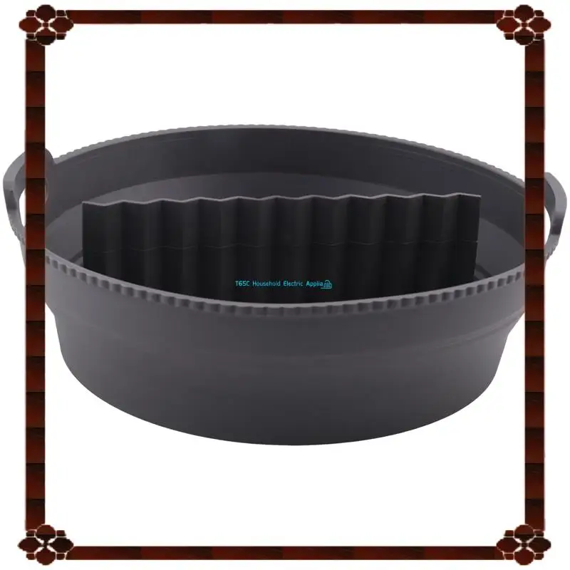 Air Fryer Liner Divider & Heat Resistant Mitts Reusable Air Fryer Accessories Non-Stick